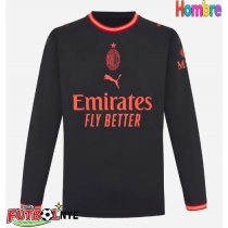 Camiseta AC Milan Tercera Equipación 2026-27 manga larga